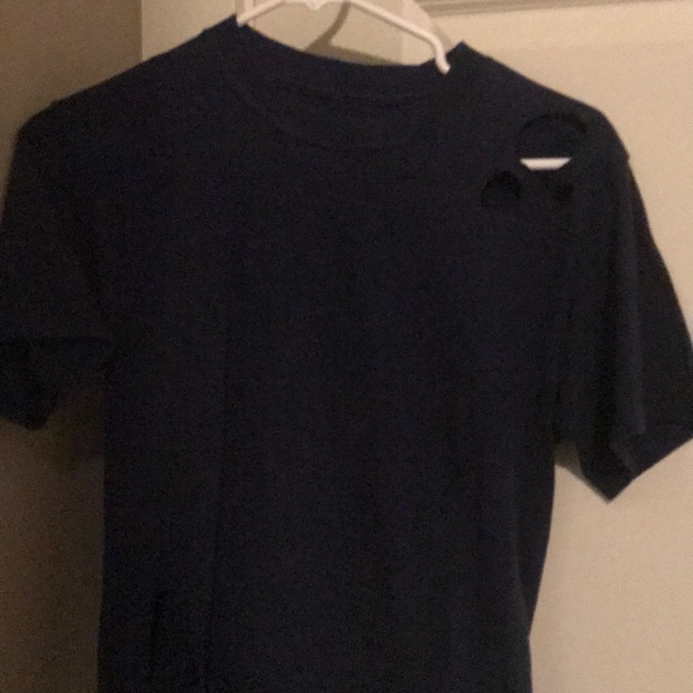 Distressed Champion tee